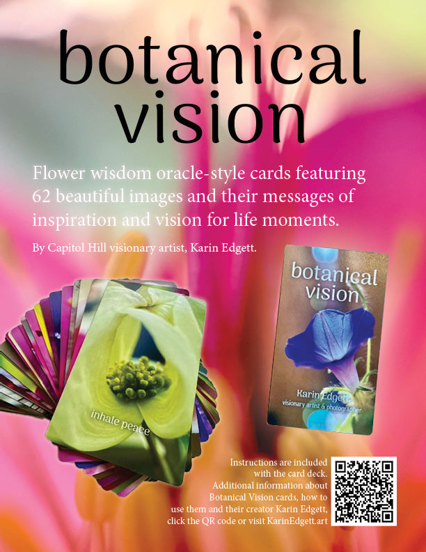 Botanical Vision oracle cards