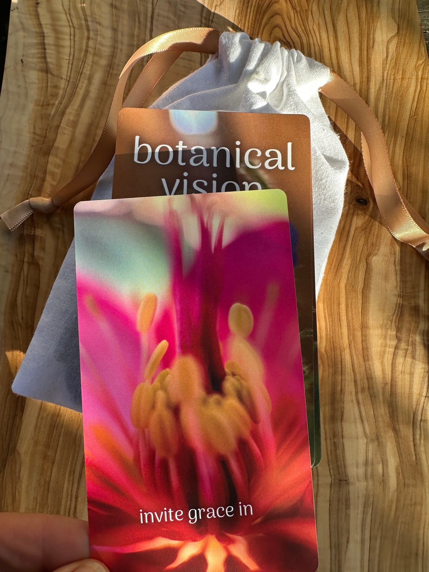 Botanical Vision oracle cards
